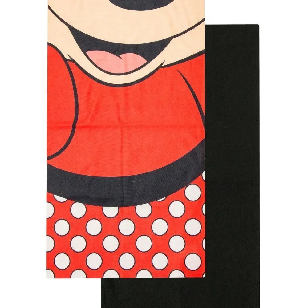 Disney Minnie Mouse Neck Gaiter Masks Pack of 2 Ages 4 and Up New OOS